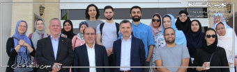 حضور هیاتی از استادان و دانشجویان گیسن آلمان در دانشگاه کاشان