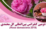 دومین کنفرانس بین المللی گل محمدی در پژوهشکده اسانسهای طبیعی دانشگاه کاشان برگزار می شود